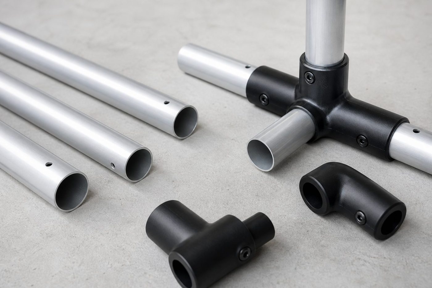Qu'est-ce que le système Aviatube ? (Caractéristiques des tubes alu et raccords)